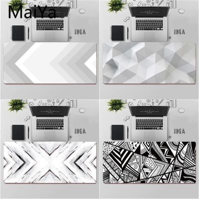 White beautiful design Rubber Mouse Durable Desktop Mousepad Free Shipping Large Mouse Pad Keyboards Mat