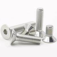 Hex Flat Machine Screws Metric Threaded Countersunk Metal Hexagon Head Bolt Set 304 Stainless Steel M2 M2.5 M3 M4