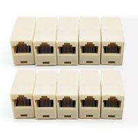 【cw】 10 Pcs New Alloy Internet Tools RJ45 CAT5 Coupler Plug Network LAN Cable Extender !