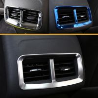 dvfggv For Chevrolet Equinox 2017 - 2019 Car Interior Armrest Box Vent Trim Rear Air Conditioning Vent Outlet Cover Trim