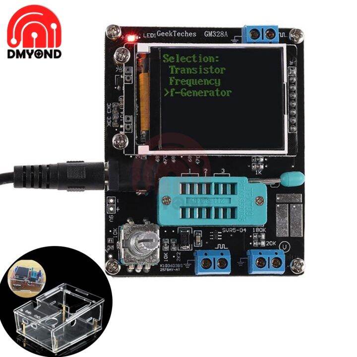Russian English Version GM328A GM328B Transistor Tester LCR Diode ...