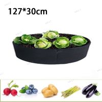 100 Gallons Planter Growing Garden Raised Bed Round Planting Container Grow Bags For Flowers Nursery Pot 17TH