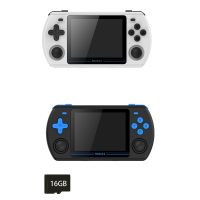 POWKIDDY RK2023 3.5 Inch IPS Screen Retro Handheld Game Console 16G+64G HD Rocker Arcade Home PSP Handheld Game Console