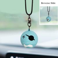 Cartoon Colour Billiards Decor Auto Rearview Mirror Hanging Pendant Cute Creative Small Balls Car Ornaments Accessories Gifts