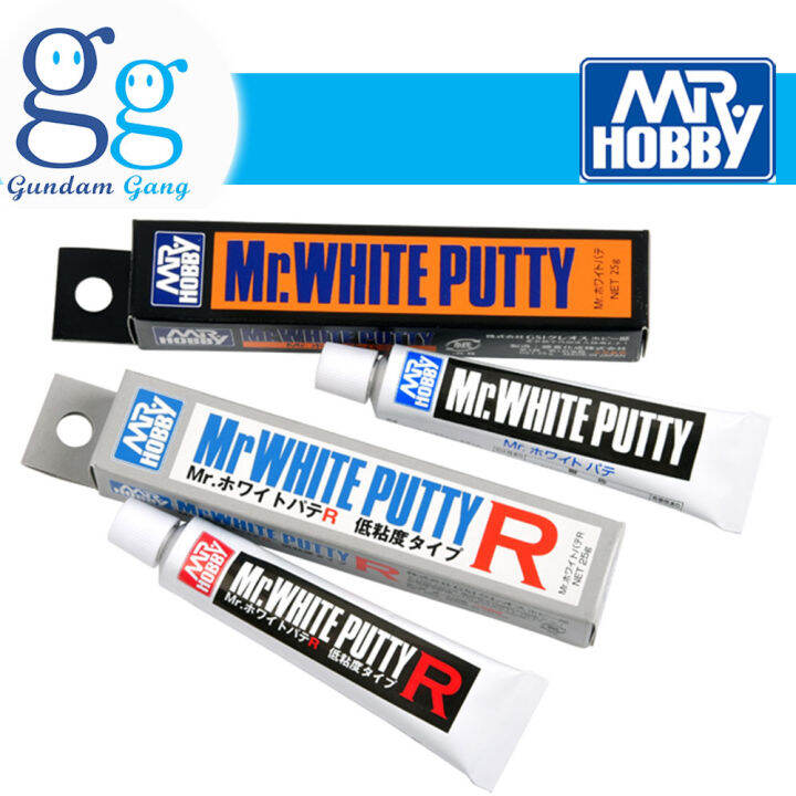 [Gundam Gang] Mr. White Putty Mr. White Putty R Low Viscocity 30g Lazada