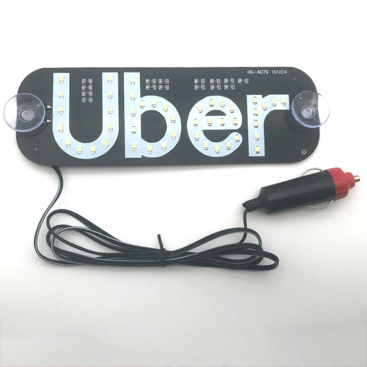 ป้ายไฟ-led-แท็กซี่สีเขียว-6-3x19-ซม-ประหยัดพลังงาน-3w-สำหรับ-uber-ไฟแสดงสถานะการแสดงผลสำหรับหน้าต่างรถยนต์