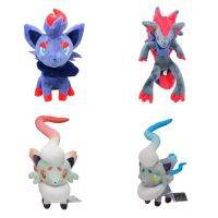 Pokemon Plush สำหรับแฟนๆและเด็ก Zoroark ตุ๊กตาตุ๊กตา Zorua Plushies ของเล่นงานอดิเรก Kawaii ตกแต่งห้องของขวัญวันเกิดสำหรับเด็ก-WJJEE SHOP