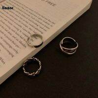 Female Koean Rings Set Knuckle Rings Adjust Ins New Girl Accessories Fashion