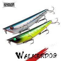 Kingdom เหยื่อเหยื่อ5327 WalkerDog แท่งลอยตกปลาเหยื่อ10สีชุดจำนวนจำกัด95มม./10G 120Mm/17G กระตุก Swim เหยื่อ Hard ประดิษฐ์