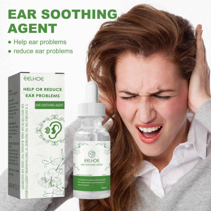 20 ml Ear Soothing Instant Tinnitus Alleviator Natural Herbal Ear ...