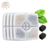 Pet Square Fountain Filter Set ตัวกรองทดแทนถ่านกัมมันต์ Pet Water Dispensers Accessories