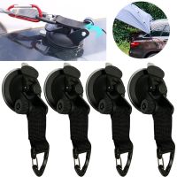 Tent Suction Cups Buckle Triangular Side Awning Anchors Outdoor Camping Tent Suckers Anchor Securing Hook for Car Truck