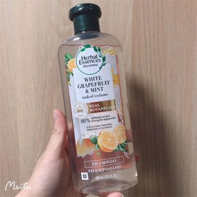 Ica latter Herbal Essences no silicone oil 400 ml powder white grapefruit mint shampoo