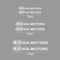 คาลิเปอร์ล้อรถยนต์6ชิ้นดีคอลตกแต่งสติ๊กเกอร์เบรคสำหรับ KIA Sportage R Rio Soul Carens K3 K2 KX3 KX5 Optima Forte Niro