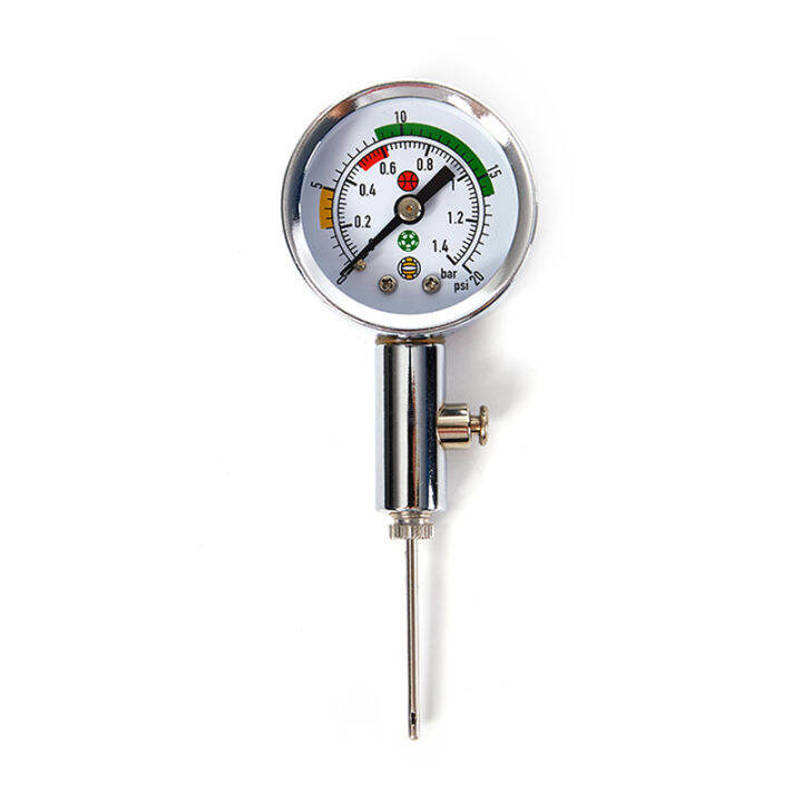 zhanjietun Soccer Ball Pressure Gauge Air Watch Football Volleyball