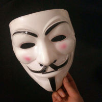 con309 V for Vendetta maska หน้ากากสยองขวัญฮาโลวีนหน้ากากปาร์ตี้หน้ากากแฟนซีตัวตลก