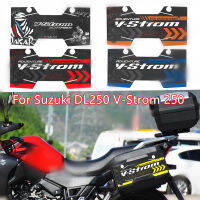 สติ๊กเกอร์ติดกล่องข้าง DL250 Suzuki กระเป๋าเดินทางท้ายท้ายรถจักรยานยนต์รูปลอกลายฝ้า3M กันน้ำอุปกรณ์เสริมสำหรับ Suzuki DL250 V-Strom