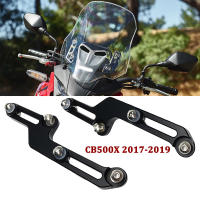 CB500X 2017-2021กระจก Adjusters รถจักรยานยนต์ CNC ยึดกระจกเหมาะกับสำหรับฮอนด้า CB500 X CB 500X 2017 2018 2019 2020 2021