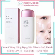Kem Chống Nắng Dạng Sữa Missha Soft Finish SPF50+ PA+++ Sun Milk