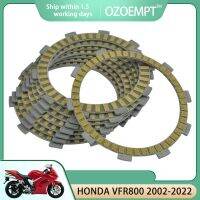 OZOEMPT คลัทช์แรงเสียดทานของรถจักรยานยนต์แผ่นดิสก์ใช้กับ Honda VFR800 Intercepter 02-16 VFR800F 14-22 VFR800X Crosrunner 17-19