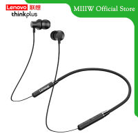 Lenovo thinkplus Bluetooth Headphones HE05 หูฟังบลูทูธ HE05X In Ear Sports IPX5 Waterproof Bluetooth 5.0 หูฟังออกกำลังกาย หูฟังบลูทูธแบบแขวนคอ