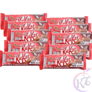 Combo 10 thanh Bánh xốp phủ Socola Kitkat 2F - 17g thanh - Nestle Cocoa