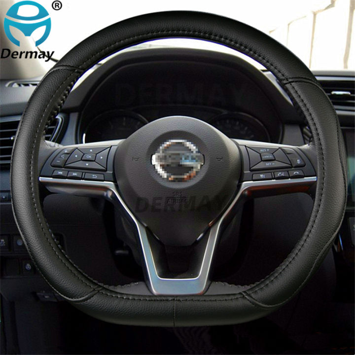 d-shape-steering-wheel-cover-pu-leather-for-nissan-rogue-rogue-sport-2016-2017-2018-2019-2020-x-trail-2017-2020-car-styling