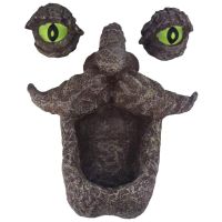 Tree Faces Decor Outdoor, Old Man Wild Bird Feeder Tree Hugger Statues in the Eyes Garden Decor Yard Art