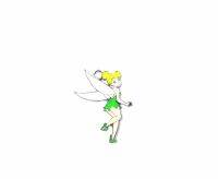 ใหม่ล็อต50ชิ้นการ์ตูนสีเขียว Tinkerbell สาวเสน่ห์โลหะเคลือบจี้ต่างหูทำเครื่องประดับโทรศัพท์มือถือ Z-050