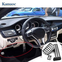 3Pcs Anti-Slip ที่วางเท้าเหยียบสำหรับ Benz C E S GLK SLK CLS SL Class W203 W204 W211 W212 W210สแตนเลส