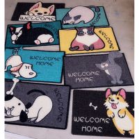 Door Mat พรมเช็ดเท้ากันลื่น พรมปูพื้นหน้าบ้านดักฝุ่นพรมเช็ดเท้าหน้าประตูกันลื่นพรมกันลื่นห้องน้ำ pvc ขนาด40*60 ลายการ์ตูนน่ารัก Rectangular Door Mat พรมตกแต่งบ้าน พรมเช็ดเท้ากันลื่นอย่างดี พร้อมส่ง