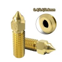 ₪ CREALITY 3D K1 Printer Nozzles M6 0.4/0.6/0.8mm Nozzles for K1 K1 Max CR-M4 3D Printer