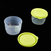 JIANG 160Ml Small Round Clear Plastic Food Container Storage/sample With Lid
