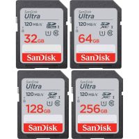 SanDisk Ultra 120MB/s SD Card(SDSDUN4) 32GB 64GB 128GB 256GB