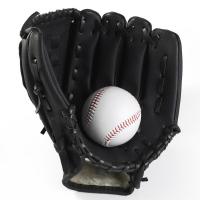 Leather Baseball Gloves Simple New Softball Practice Equipment Universal Baseball Glove Outdoor Sports 9.5/10.5/11.5/12.5