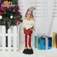 SS【ready stock】Christmas Telescopic Doll Cute Cartoon Festival Decorations