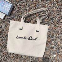 กระเป๋ษหิ้วมินิเมล กระเป๋าถือ Lunatic Devil Tote Bag ทนทาน สามารถจุของหนักได้ ไม่ขาดไม่บาง -- J09