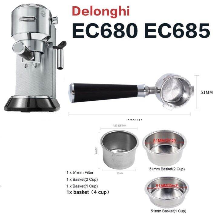 delonghi ec685 bottomless portafilter