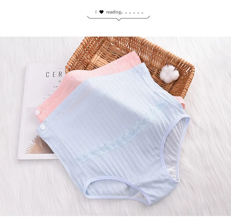 cotton pregnant women underwear low waist