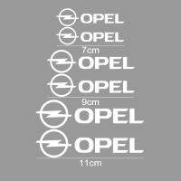 ดีคอลตกแต่งสติ๊กเกอร์เบรคคาลิเปอร์ล้อรถยนต์6ชิ้นสำหรับโอเพลซาฟีล่า Agila Vectra Meriva Momega Corsa Mokka Ampera VIVO Omega Antara