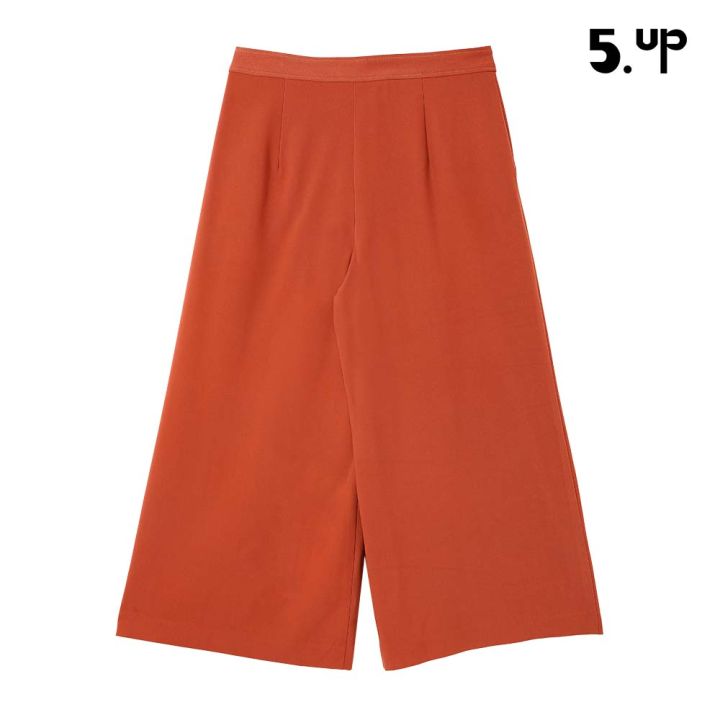 5up-กางเกงขาบาน-รุ่น-yh55350-สีส้ม