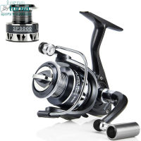 Spinning Fishing Reel พร้อมที่จับพับได้ Sp1000-7000 5.2:1 Gear Ratio 14Kg Max Drag Lure Fishing Reel