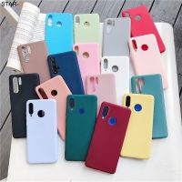 [LWF HOT]✒Candy สี Matte ซิลิโคนโทรศัพท์สำหรับ Huawei Honor 10 10X8 9 20 Lite 8x 8a Prime Play 8S 10i Soft Tpu ปกหลัง