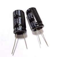 2pcs 220uF 250V 220MFD 250Volt Aluminum Electrolytic Capacitor 18*30mm Radial 220mf250v 220uf250v 250v220mf 250v220uf Electrical Circuitry Parts