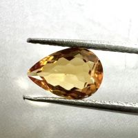 พลอยซิทริน เเท้ รูปหยดนํ้า Natural Citrine Pear Shape 6X9 มิล . ราคาเป็นเม็ด.1เม็ด = 110B. Price per piece