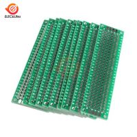 5ชิ้น2*8ซม. แถบสากล Breadboard สำหรับ Arduino บัดกรีอิเล็กทรอนิกส์ Diy แผงวงจรต้นแบบ Pcb ชุบดีบุกสองด้าน