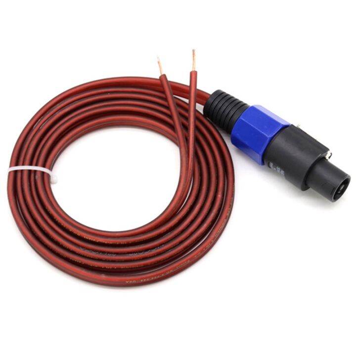 Speakon Speaker Cable Bare Wire Open End Cable, Speakon to Speaker Wire