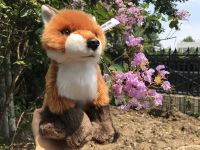 Cute Red Fox Silver Fox Simulation Life Like Animal Plush Toy Soft Cross Fox Stuffed Animal Doll Children Boy Girl Birthday Gift