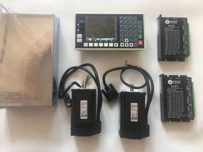 ✴ 2 axis CNC controller kits 2.6n.m close loop stepper motor for cutting packing welding feeding punching drilling