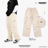 ZEROBOY - CARGO PANTS “ คาร์โก้ขายาวขากระบอกใหญ่ 4 สี “